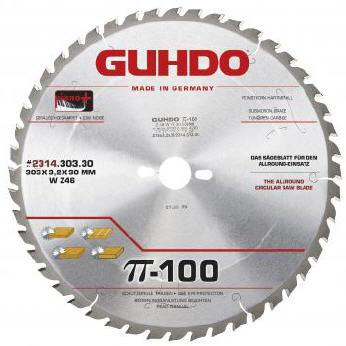 Guhdo 2314 pi-100 Sägeblatt 225x2,8/2,0x30